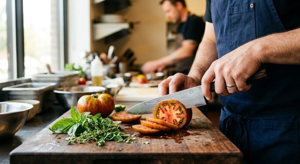 inside the kitchen with Master Chef Gordon Ramsay