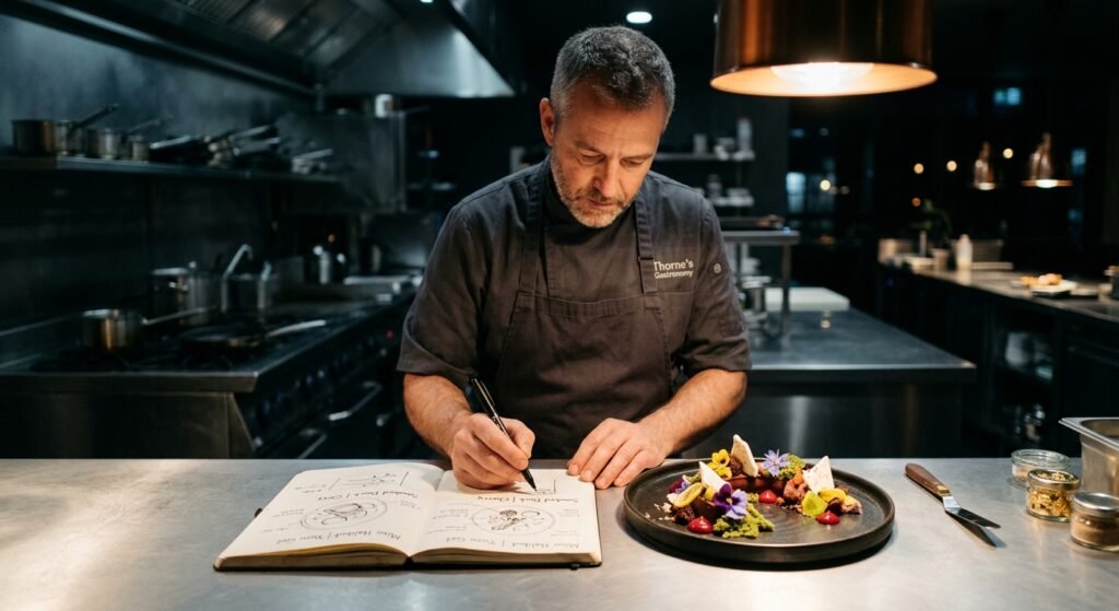 inside the kitchen with Master Chef Gordon Ramsay