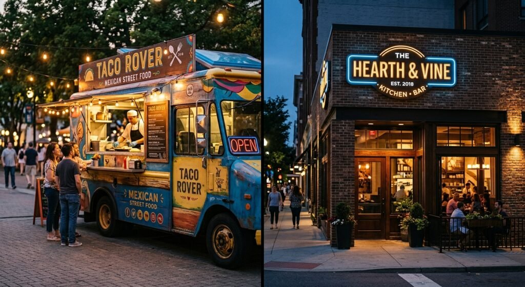 food truck to brick-and-mortar