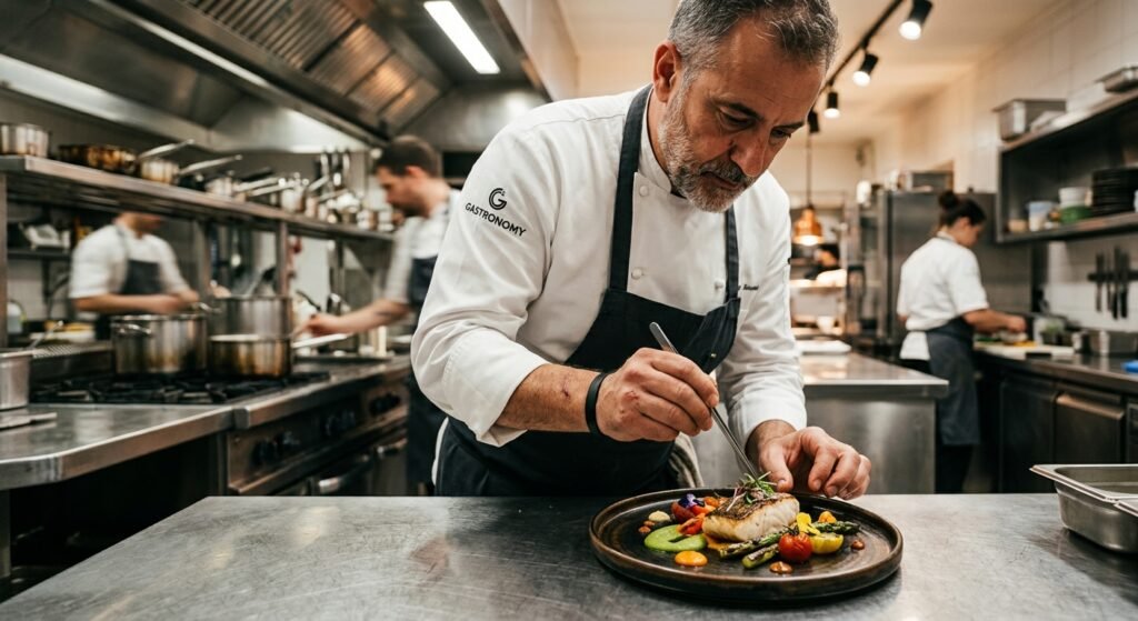 inside the kitchen with Master Chef Gordon Ramsay